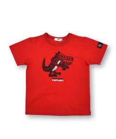 恐竜 発泡プリント 冷感 半袖 Tシャツ (100~160cm)