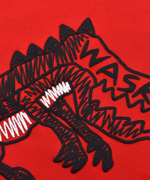 WASK / ワスク Tシャツ | 恐竜 発泡プリント 冷感 半袖 Tシャツ (100~160cm) | 詳細9