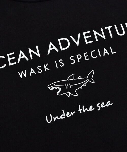 WASK / ワスク Tシャツ | サメ プリント 天竺 半袖 Tシャツ (100~160cm) | 詳細8