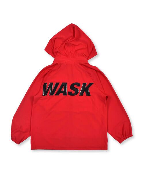 WASK / ワスク パーカー | 速乾 メッシュ ロゴ プリント ワッペン フード付き 長袖 パーカー (100~160cm) | 詳細2