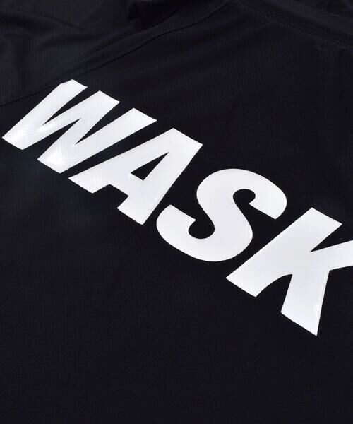 WASK / ワスク パーカー | 速乾 メッシュ ロゴ プリント ワッペン フード付き 長袖 パーカー (100~160cm) | 詳細22