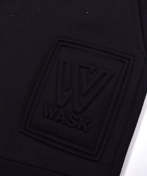 WASK / ワスク パンツ | エンボス加工 ロゴ ダンボールニット ロング パンツ (100~160cm) | 詳細5