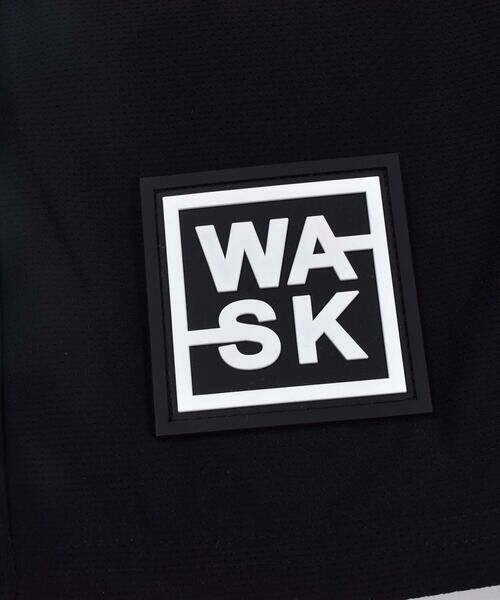 WASK / ワスク ショート・ハーフ・半端丈パンツ | 速乾 メッシュ ロゴ ワッペン プリント 5分丈 ハーフパンツ (100~160cm) | 詳細14