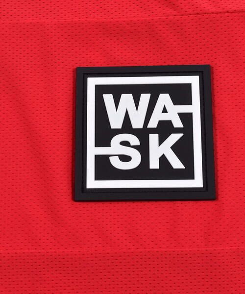 WASK / ワスク Tシャツ | 速乾 メッシュ ロゴ ワッペン プリント ワイド 半袖 Tシャツ (100~160cm) | 詳細6