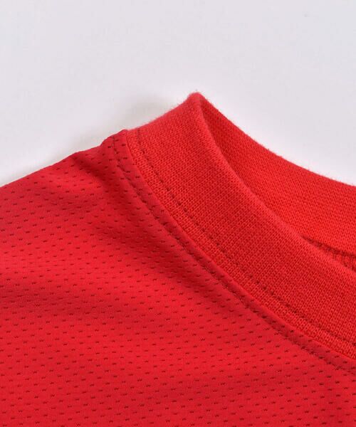 WASK / ワスク Tシャツ | 速乾 メッシュ ロゴ ワッペン プリント ワイド 半袖 Tシャツ (100~160cm) | 詳細4