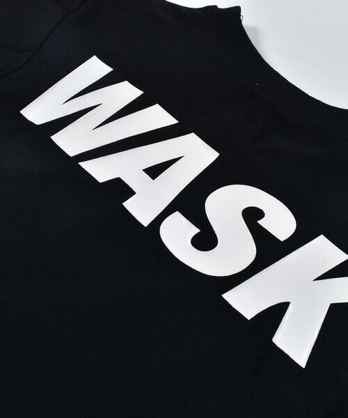 WASK / ワスク Tシャツ | 速乾 メッシュ ロゴ ワッペン プリント ワイド 半袖 Tシャツ (100~160cm) | 詳細19