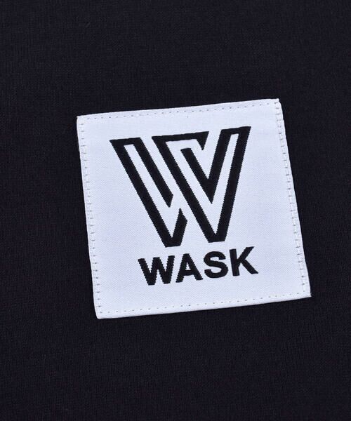 WASK / ワスク その他 | シリコンワッペン付き 半袖 Tシャツ ＋ ロゴプリント 天竺 長袖 Tシャツ (100~160cm) | 詳細19