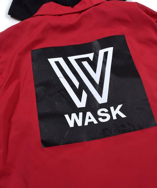 WASK / ワスク テーラードジャケット | 3WAY ナイロン ＋ 裏毛 ロゴ 刺繍 プリントコーチ ジャケット (100~160cm) | 詳細13