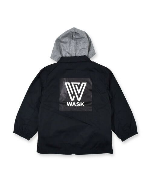 WASK / ワスク テーラードジャケット | 3WAY ナイロン ＋ 裏毛 ロゴ 刺繍 プリントコーチ ジャケット (100~160cm) | 詳細20