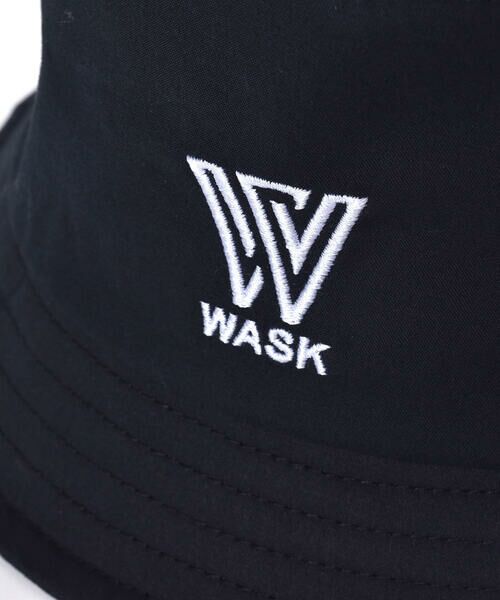 WASK / ワスク ハット | ロゴ 刺繍 バケットハット (54~56cm) | 詳細6