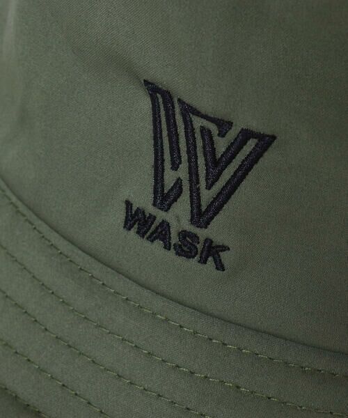 WASK / ワスク ハット | ロゴ 刺繍 バケットハット (54~56cm) | 詳細11