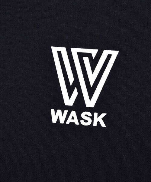 WASK / ワスク Tシャツ | サイドライン 柄ポケット ジャージ ワイド 長袖 Tシャツ (100~160cm) | 詳細6