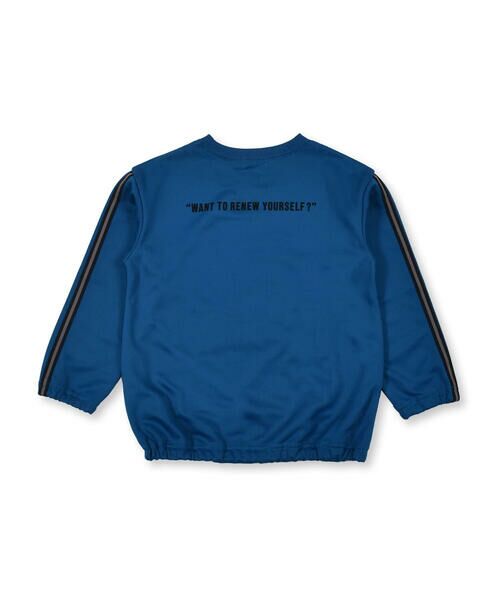 WASK / ワスク Tシャツ | サイドライン 柄ポケット ジャージ ワイド 長袖 Tシャツ (100~160cm) | 詳細13