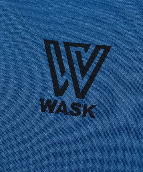 WASK / ワスク Tシャツ | サイドライン 柄ポケット ジャージ ワイド 長袖 Tシャツ (100~160cm) | 詳細15
