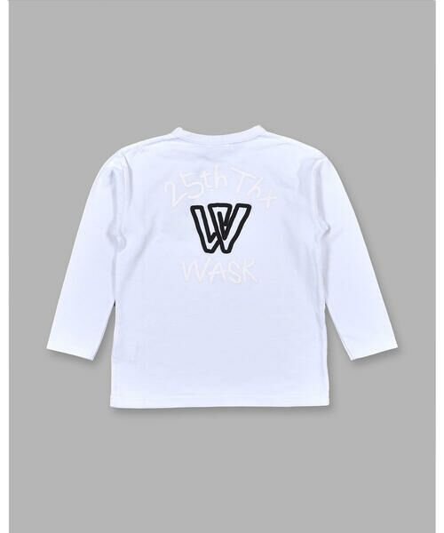 WASK / ワスク Tシャツ | 25th 発泡ロゴプリント 天竺 ワイド 長袖 Tシャツ (S~LL) | 詳細3