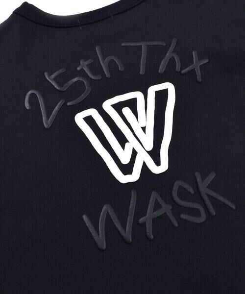 WASK / ワスク Tシャツ | 25th 発泡ロゴプリント 天竺 ワイド 長袖 Tシャツ (S~LL) | 詳細16