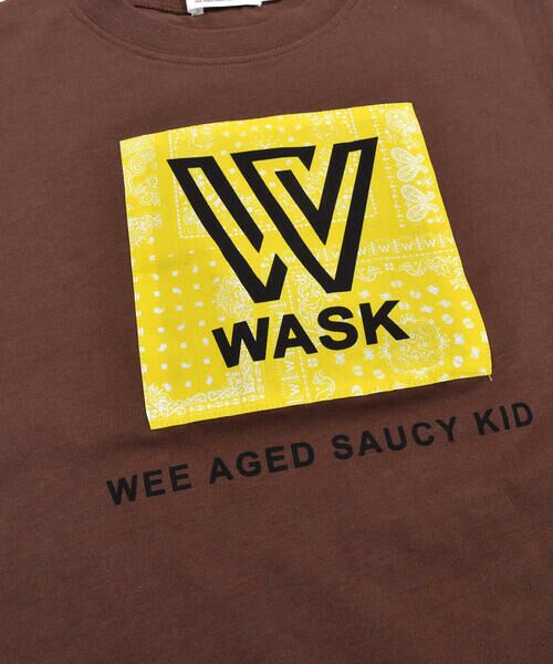 WASK / ワスク その他 | 取り外し可能 フード付き ロゴ 刺繍 パーカー + ロゴ プリント Tシャツ セット (100~160cm) | 詳細10