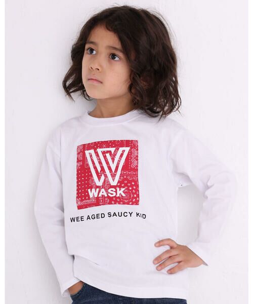 WASK / ワスク その他 | 取り外し可能 フード付き ロゴ 刺繍 パーカー + ロゴ プリント Tシャツ セット (100~160cm) | 詳細13