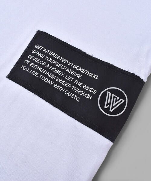 WASK / ワスク Tシャツ | ロゴパッチ付き ワイド Tシャツ (100~160cm) | 詳細6