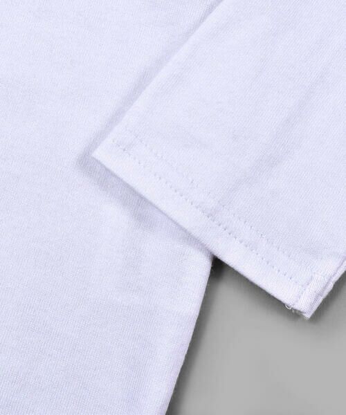 WASK / ワスク Tシャツ | ロゴパッチ付き ワイド Tシャツ (100~160cm) | 詳細7