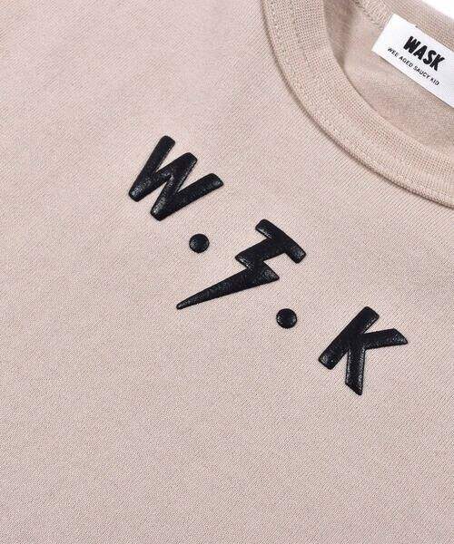 WASK / ワスク Tシャツ | カーゴ ポケット付き ワイド Tシャツ (100~160cm) | 詳細14