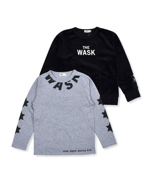 WASK / ワスク その他 | ななめポケット トレーナー + ロゴ Tシャツ セット (100~160cm) | 詳細2