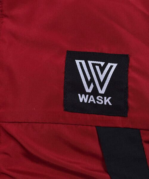 WASK / ワスク テーラードジャケット | 無地 + 柄 リバーシブル ダウンジャケット (100~160cm) | 詳細7