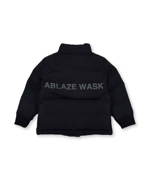 WASK / ワスク テーラードジャケット | 無地 + 柄 リバーシブル ダウンジャケット (100~160cm) | 詳細11