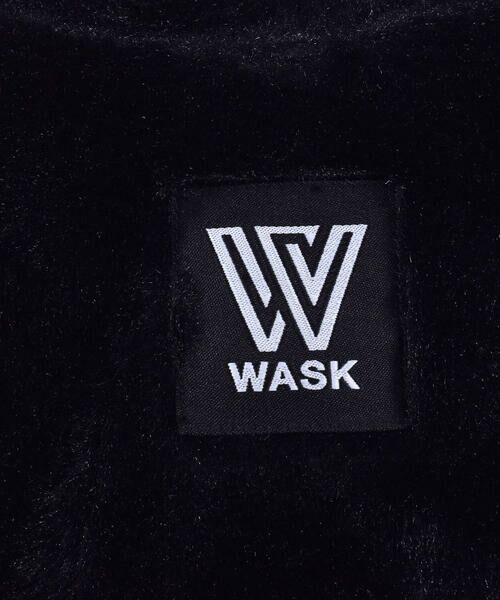 WASK / ワスク テーラードジャケット | 無地 + ボア リバーシブルジャケット (100~160cm) | 詳細19