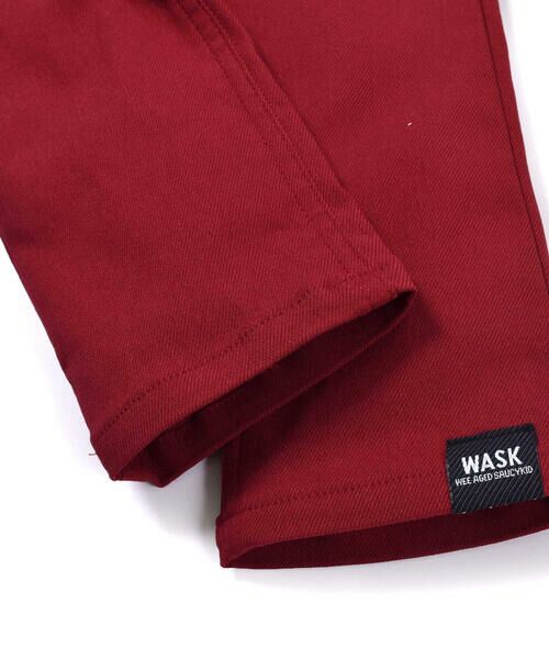 WASK / ワスク パンツ | カラー ストレッチ 裏起毛 ロングパンツ (100~160cm) | 詳細6