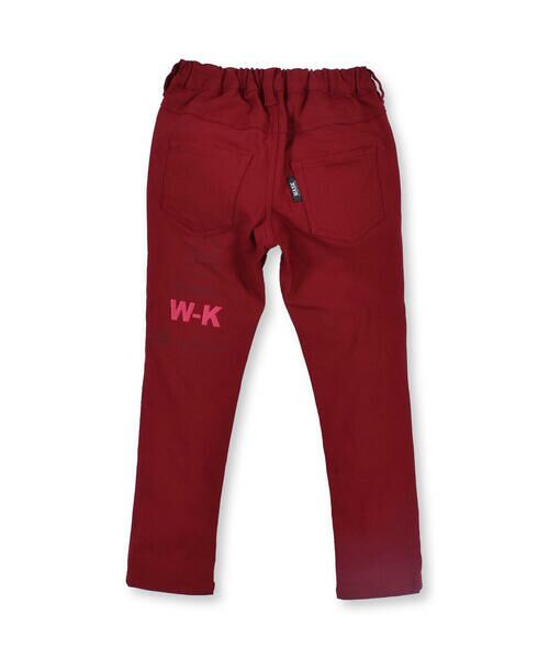 WASK / ワスク パンツ | カラー ストレッチ 裏起毛 ロングパンツ (100~160cm) | 詳細3