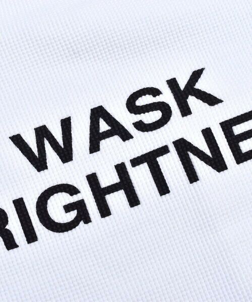 WASK / ワスク Tシャツ | 胸ポケット付き ロゴテープ ワッフル Tシャツ (100~160cm) | 詳細9