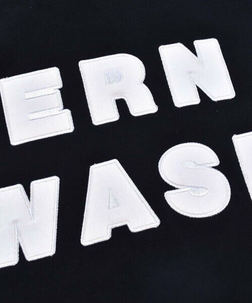 WASK / ワスク トップス | ロゴ刺繍 ビッグ フーディ 裏起毛 トレーナー (100~160cm) | 詳細8