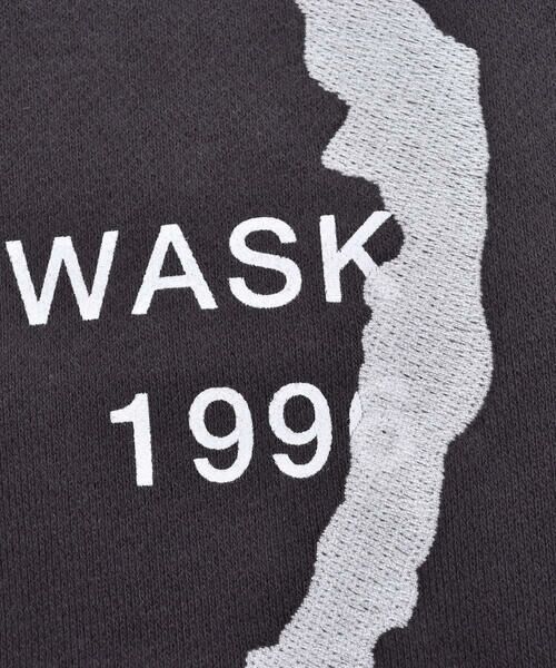 WASK / ワスク トップス | 刺繍入り 裏起毛 ワイド トレーナー (100~160cm) | 詳細3