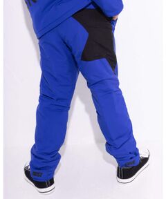 WASK / ワスク パンツ | 裏 フリース 星 切り替え 裾テープ パンツ (100~160cm)