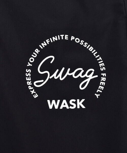 WASK / ワスク パンツ | 裏 フリース 星 切り替え 裾テープ パンツ (100~160cm) | 詳細9