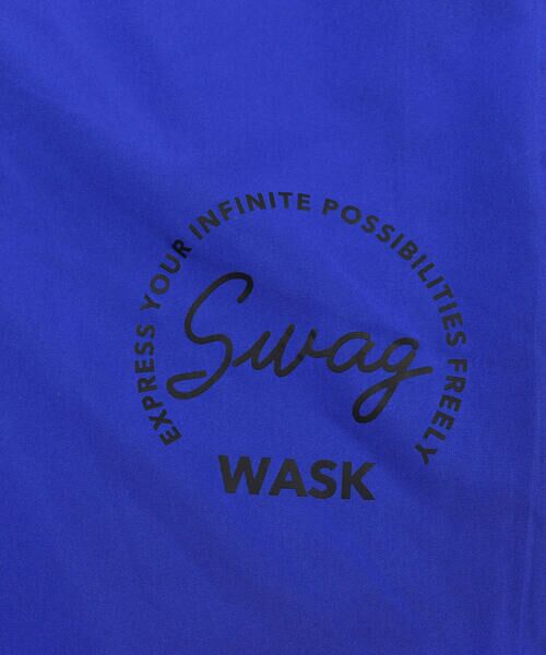 WASK / ワスク パンツ | 裏 フリース 星 切り替え 裾テープ パンツ (100~160cm) | 詳細18