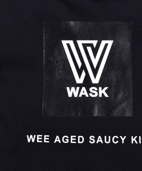 WASK / ワスク その他 | カンガルーポケット 天竺 Tシャツ + フーディー ワッフル Tシャツ セット (100~160cm) | 詳細8