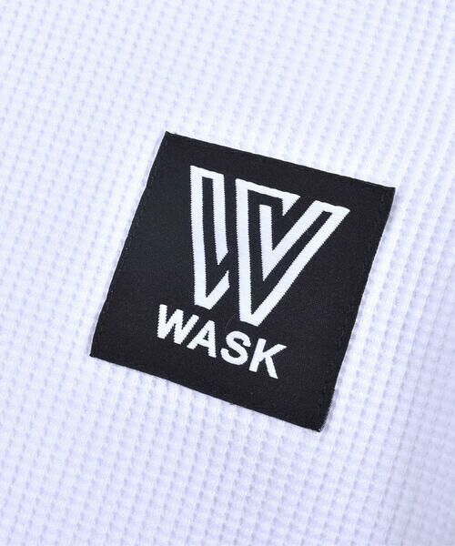 WASK / ワスク その他 | カンガルーポケット 天竺 Tシャツ + フーディー ワッフル Tシャツ セット (100~160cm) | 詳細4