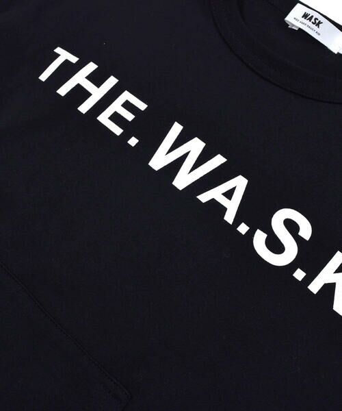 WASK / ワスク その他 | カンガルーポケット 天竺 Tシャツ + フーディー ワッフル Tシャツ セット (100~160cm) | 詳細6