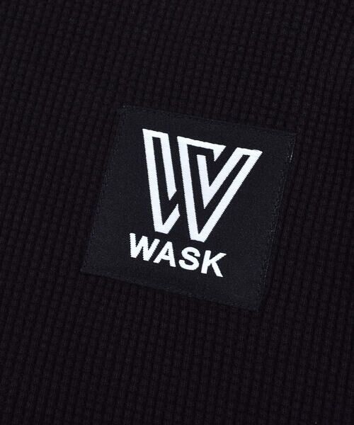 WASK / ワスク その他 | カンガルーポケット 天竺 Tシャツ + フーディー ワッフル Tシャツ セット (100~160cm) | 詳細15