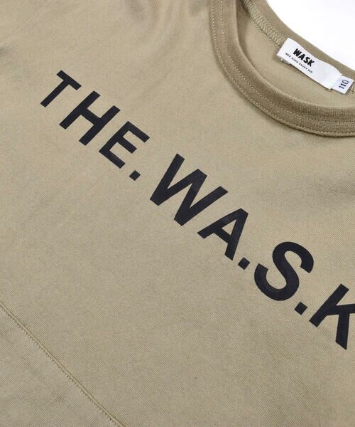 WASK / ワスク その他 | カンガルーポケット 天竺 Tシャツ + フーディー ワッフル Tシャツ セット (100~160cm) | 詳細18