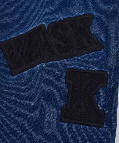 WASK / ワスク ブルゾン | ワッペン 付き デニム 裏毛 ブルゾン (100~160cm) | 詳細7