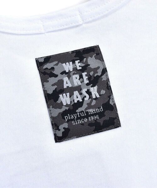 WASK / ワスク その他 | ダンガリー ポケット Tシャツ + 袖 テープ ロング Tシャツ セット (100~160cm) | 詳細6