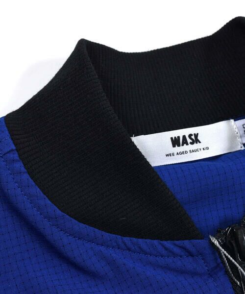 WASK / ワスク ブルゾン | 袖 テープ 無地 ロゴ 柄 クールドッツ ブルゾン (100~160cm) | 詳細5