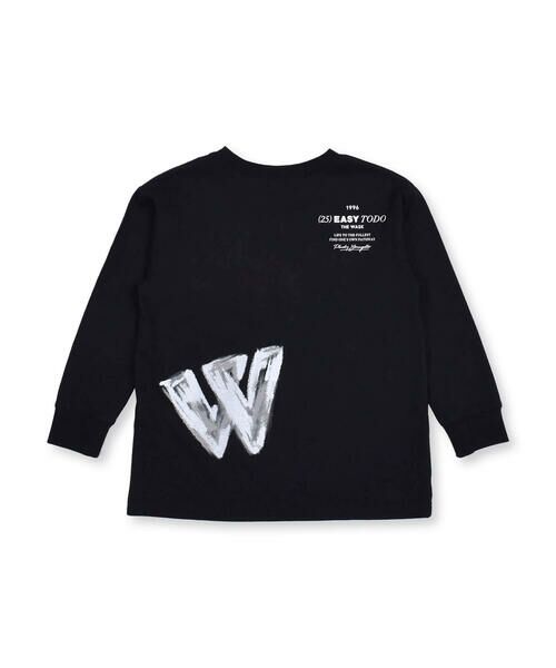 WASK / ワスク Tシャツ | ペンキ プリント ビッグ ロング Tシャツ (100~160cm) | 詳細3