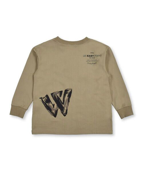 WASK / ワスク Tシャツ | ペンキ プリント ビッグ ロング Tシャツ (100~160cm) | 詳細13