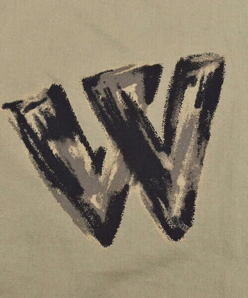 WASK / ワスク Tシャツ | ペンキ プリント ビッグ ロング Tシャツ (100~160cm) | 詳細18