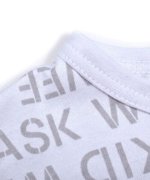 WASK / ワスク Tシャツ | ロゴ柄 ポケット 天竺 Tシャツ (100~160cm) | 詳細3