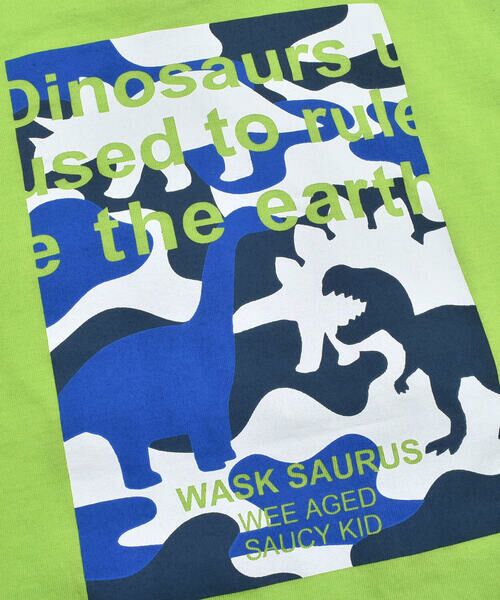 WASK / ワスク Tシャツ | 恐竜 サガラ刺繍 Tシャツ (100~160cm) | 詳細13
